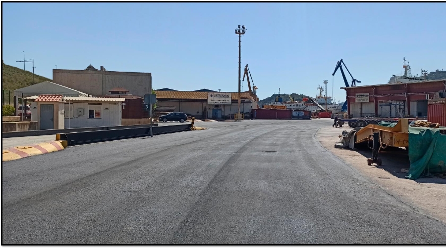 Puerto de Cartagena acondiciona la zona de tránsito del muelle de San Pedro