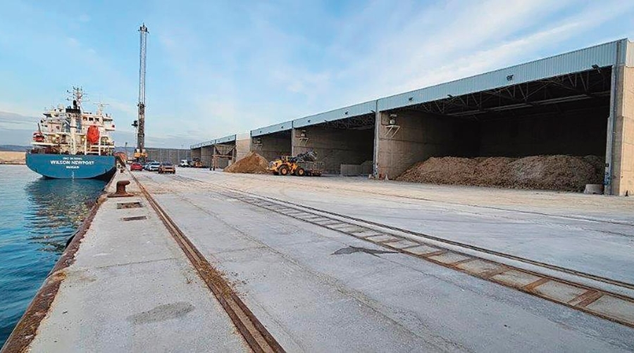 Terminal Marítima del Grao: nueva capacidad para 70.000 toneladas