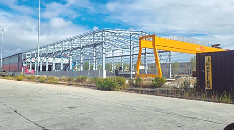 Railsider amplía su terminal ferroviaria de Júndiz para reforzar su capacidad logística