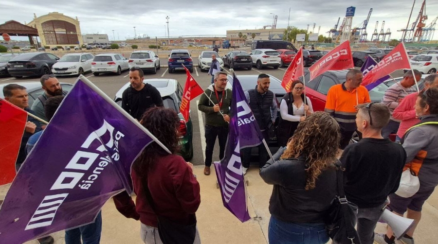 CCOO convoca una concentración ante la sede de Marina Port Valencia