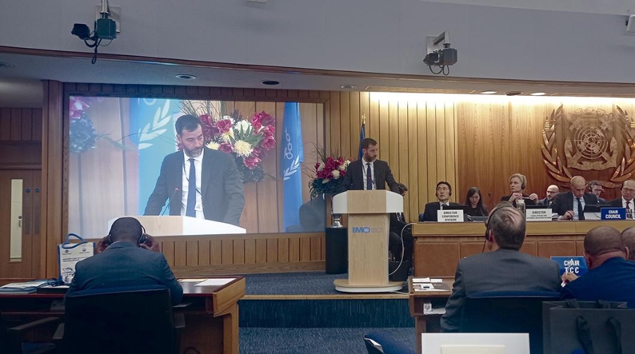 Benito Núñez ha felicitado al nuevo presidente de la Organización Marítima Internacional (OMI).