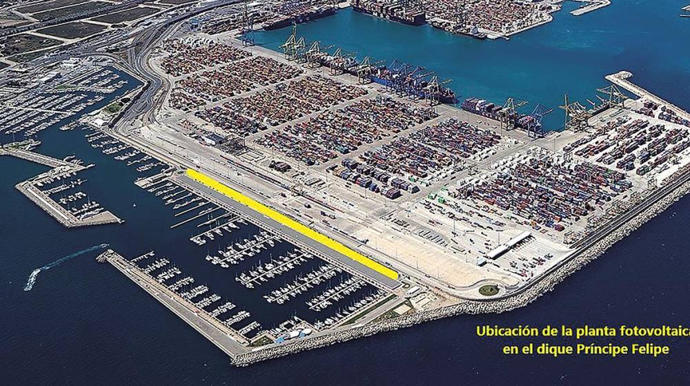 Valenciaport adjudica la planta fotovoltaica del dique Príncipe Felipe a la UTE Pavasal-Pavener