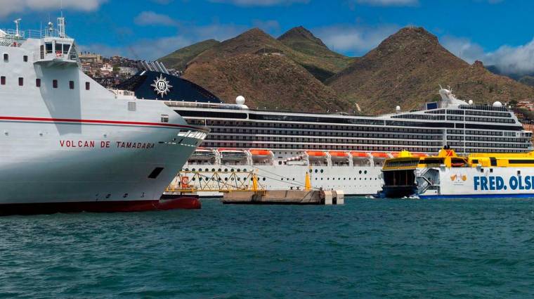 Puertos de Tenerife cierra el primer trimestre con 1,3 millones pasajeros