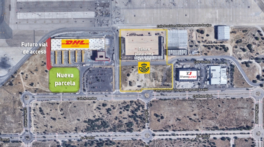 Seis operadores optan a la nueva parcela de handling en primera l&iacute;nea del CCA de Barajas