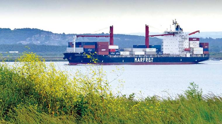 El buque “Marfret Guyane” se dirigirá directamente a Fortaleza.