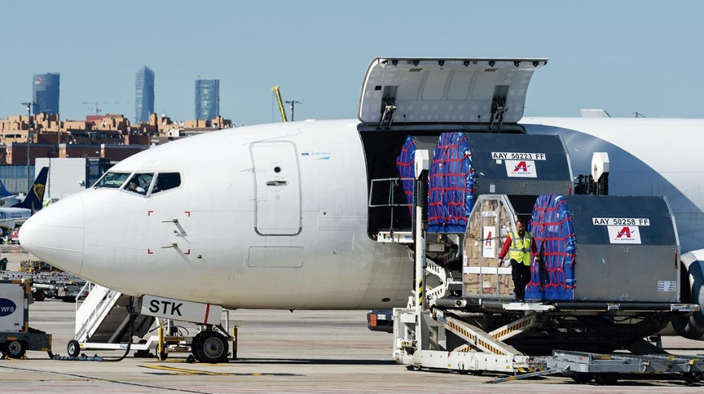 La carga aérea creció un 7,9% en España el pasado año