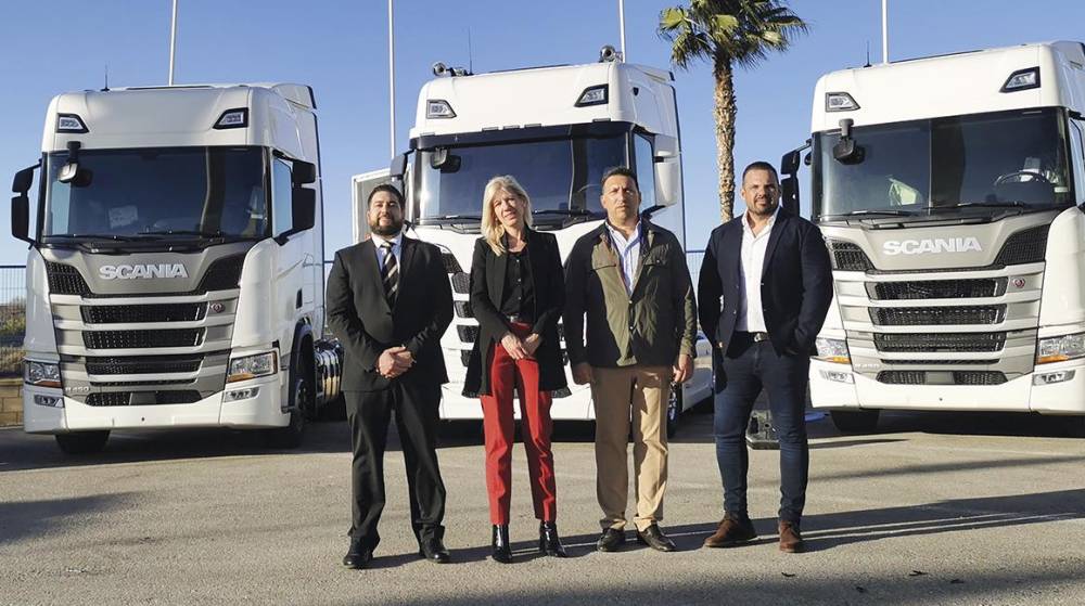 Ovripal incorpora 50 camiones Scania para su flota portavehículos