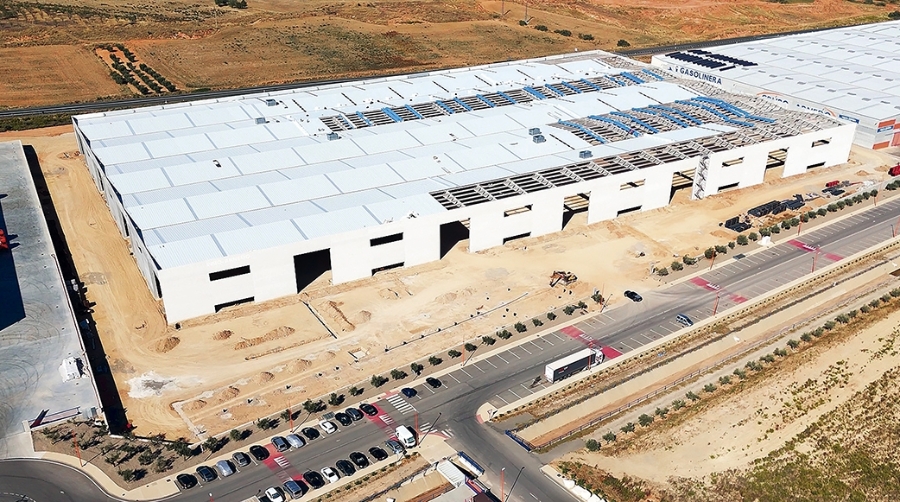 Las obras están finalizadas en un 60%.