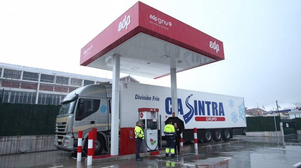 Casintra Grupo y EDP promueven las ventajas del gas natural en el transporte por carretera