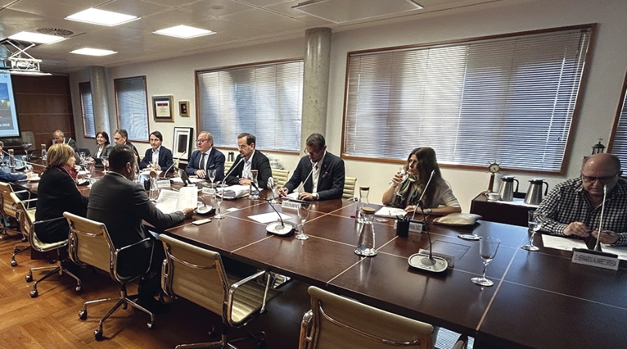 Reunión del Consejo de Administración de la Autoridad Portuaria de Avilés.