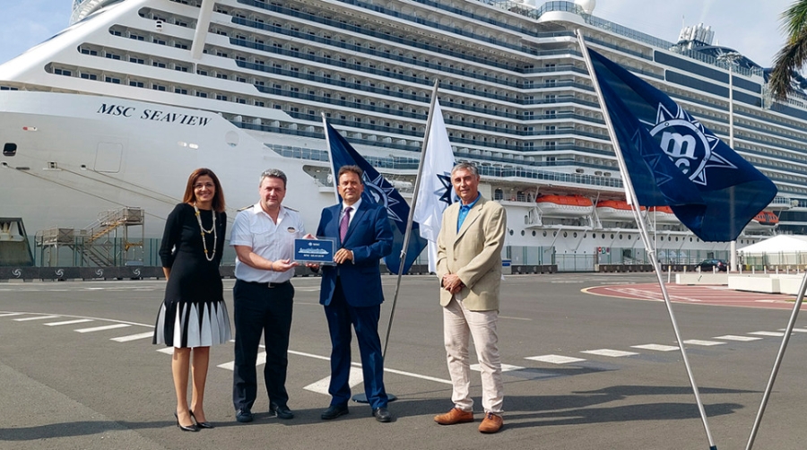 El Puerto de Las Palmas ha recibido hoy la visita del &quot;MSC Seaview&quot;.