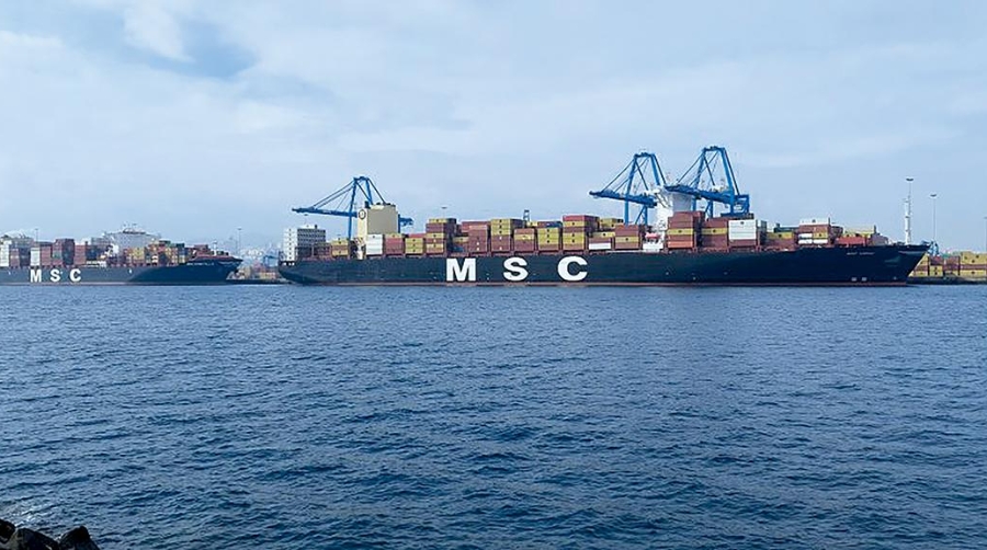 MSC actualiza su servicio entre Europa y Sudáfrica con escala en Las Palmas