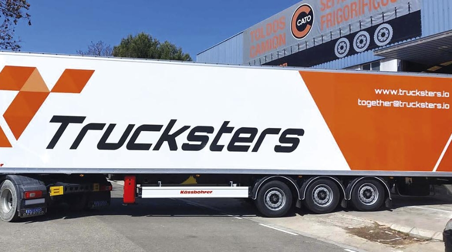 Uno de los vehículos del operador de transporte.