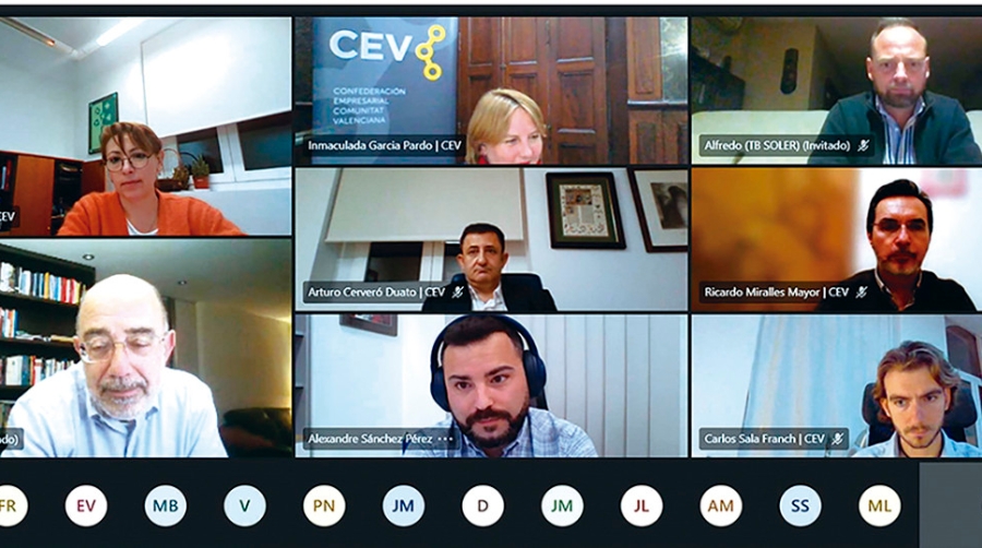 La CEV acerca al Propeller Junior Valencia su actividad al servicio del tejido empresarial