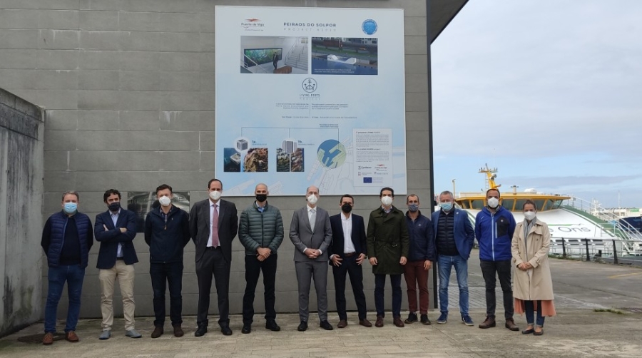 El&nbsp;visor submarino del proyecto&nbsp;Peiraos do Solpor se ubicar&aacute; en la d&aacute;rsena de A Laxe de Vigo