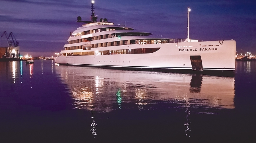El “Emerald Skara” repite escala en PortCastelló.