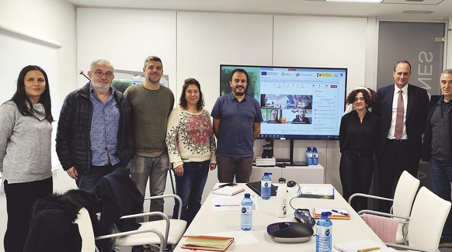 Reunión de lanzamiento del proyecto NaturPorts en Vigo.
