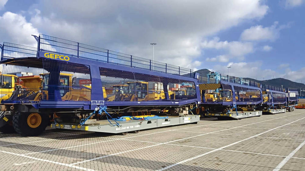 GEFCO entrega vagones para la nueva planta del Grupo PSA en Marruecos