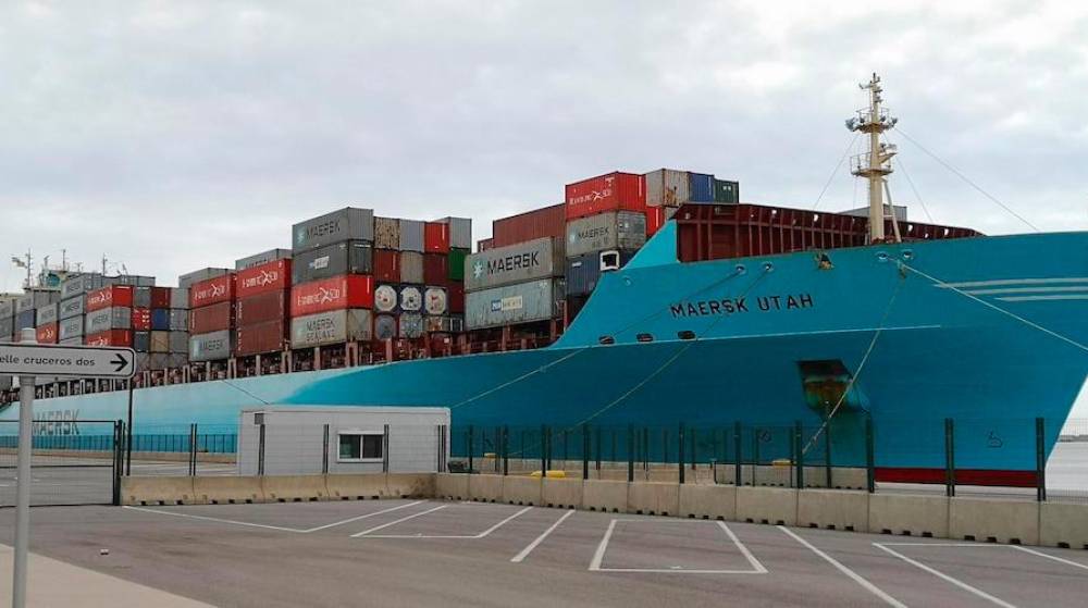 Maersk se reserva el derecho de cesión de los contenedores de importación en Valencia