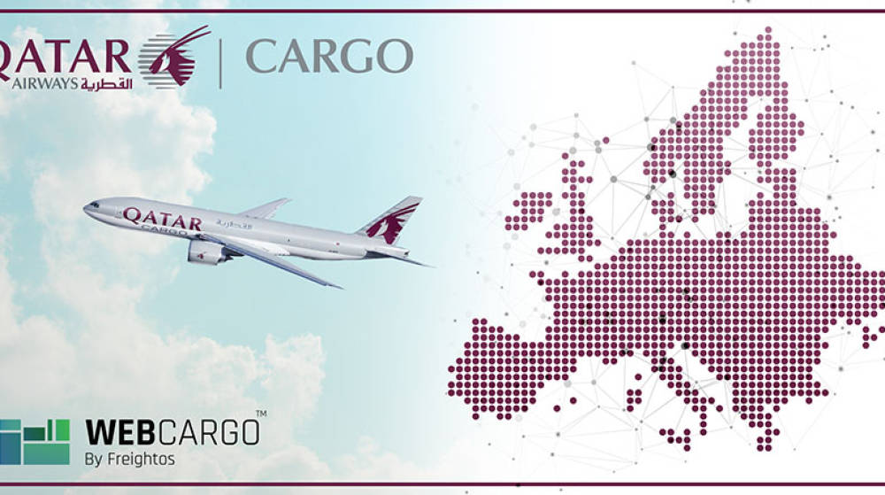 Qatar Airways Cargo lanza WebCargo by Freightos en Europa