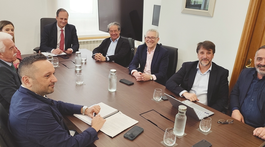 Un momento del encuentro.