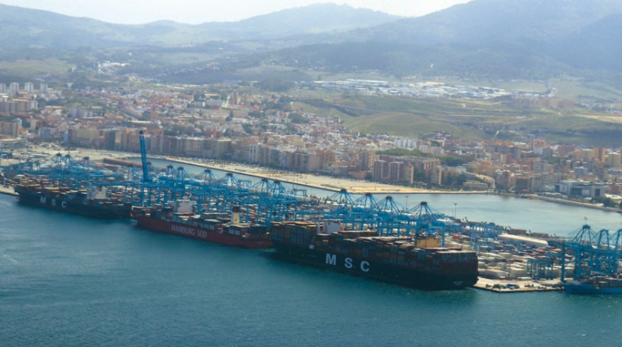El tr&aacute;fico en el Puerto de Algeciras cae un 3,6% hasta agosto