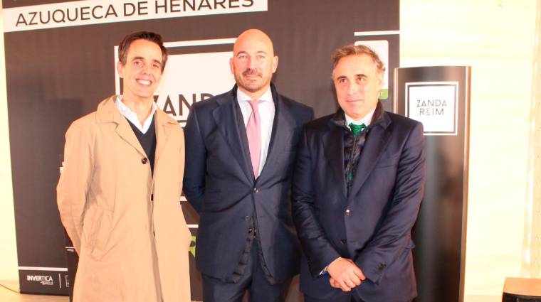 Desde la izquierda: Diego Astarloa, Alejandro Coba, y Antonio Sánchez, socios de Zanda Reim. Foto B.C.