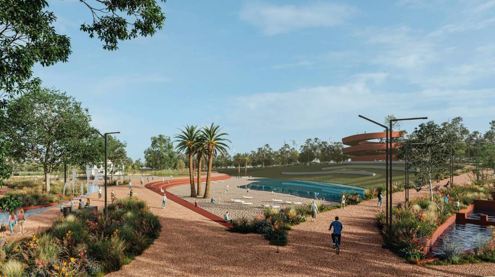 El Parque de Desembocadura, pulmón verde de Valencia, contará con 13,5 millones de la APV