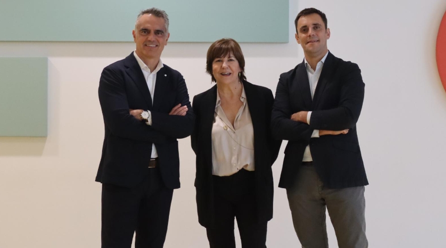 Los socios de Improven, Sergio Gordillo, Amalia Belenguer y Guillermo Prats.