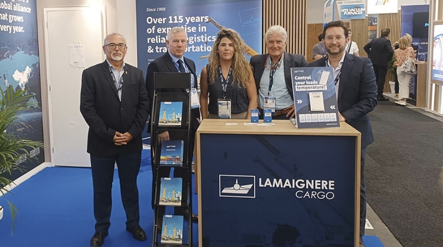 Lamaignere participó en la Paris Air Show 2025.