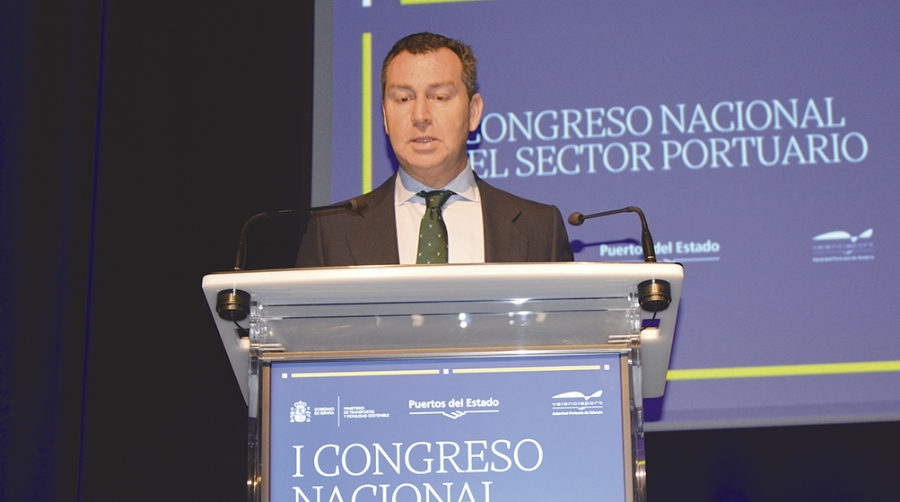 Gustavo Santana, presidente de Puertos del Estado. Foto J.C.P.