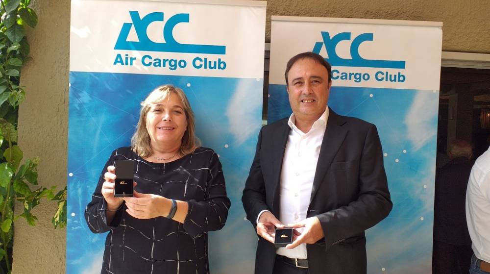 Ainhoa Carri&oacute; y Juan Ram&oacute;n Fern&aacute;ndez, nuevos socios del Air Cargo Club