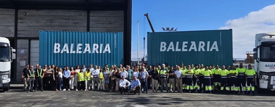Nace Baleària Logística para integrar sus negocios de transporte de mercancías