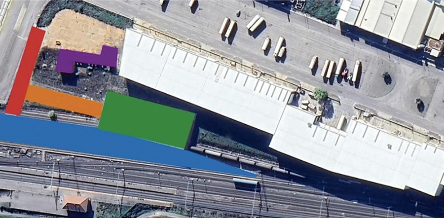 Terminal de mercancías de Arrúbal.