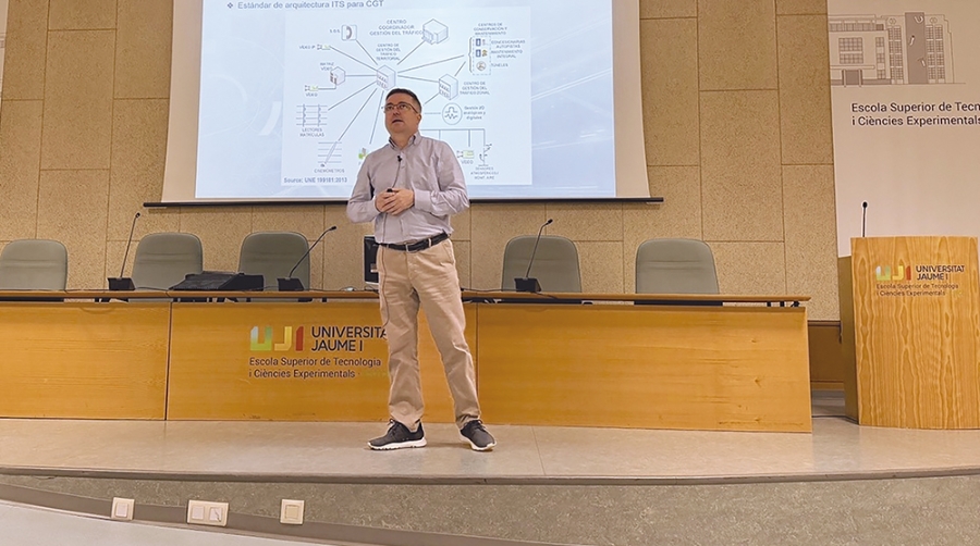 El nuevo subdirector de la Cátedra Smart Ports, Vicente Ramón Tomás López.