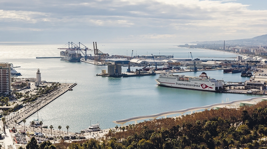 El Puerto de Málaga incrementa su conectividad con Asia y Estados Unidos.