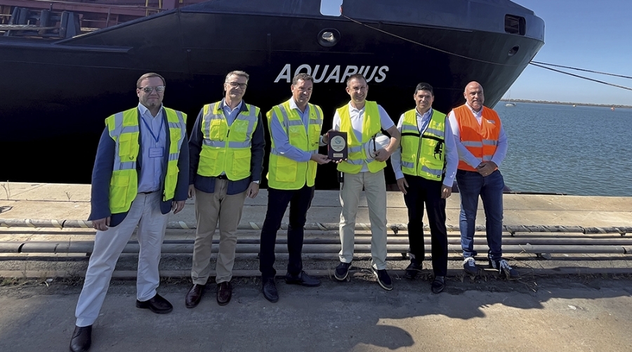 Alisios Shipping estrena su nueva salida entre Huelva y Canarias