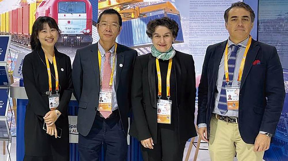 Valenciaport promociona su conectividad en el certamen CIIE Shanghai