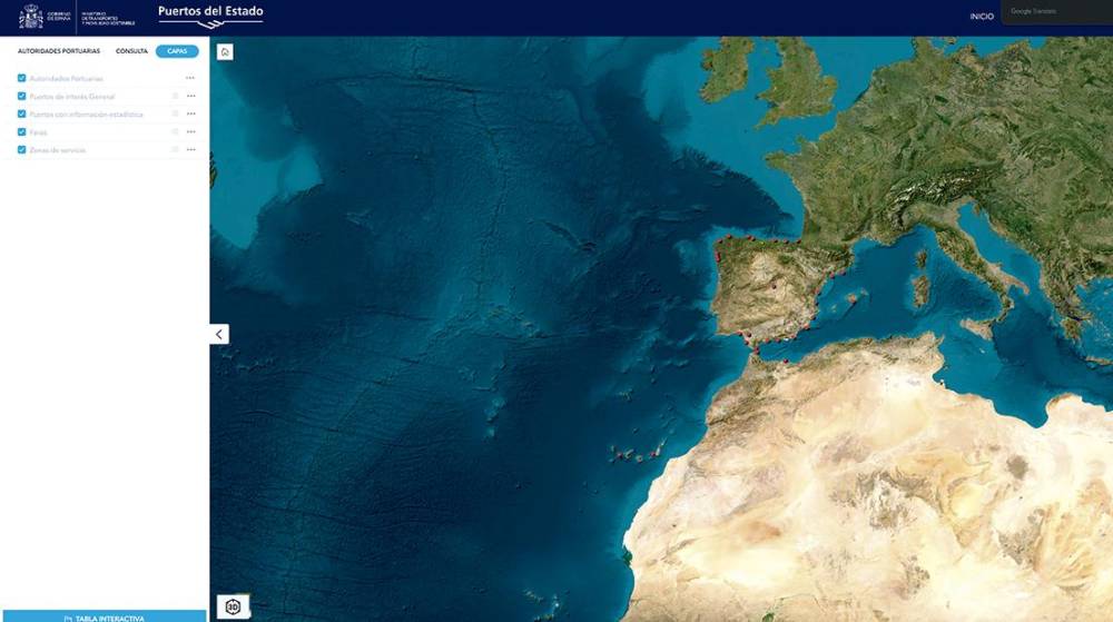 Esri España moderniza el portal geográfico de Puertos del Estado
