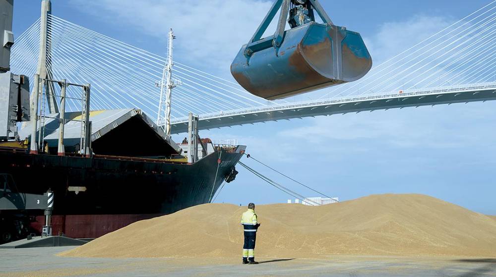 Los graneles sólidos llevan al Puerto de Cádiz al tercer mejor año de su historia