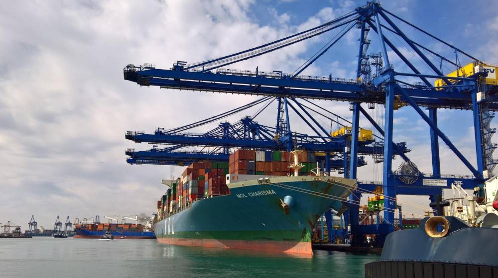 Los fletes de exportación desde el Puerto de Valencia registran un leve incremento en marzo