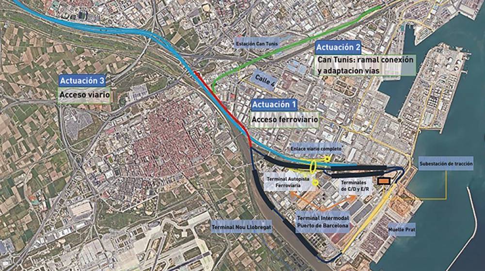 Accesos al Port de Barcelona:un paso m&aacute;s cerca