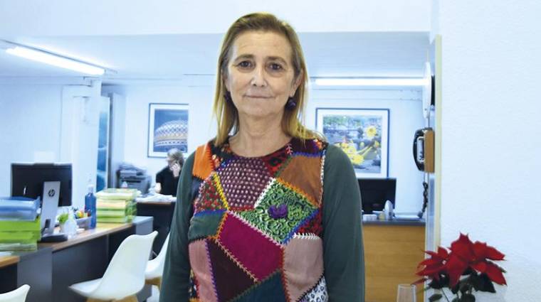 Eva Blasco, presidenta de la Asociación de Empresarias y Profesionales de Valencia (EVAP). Foto: Helena Travé.