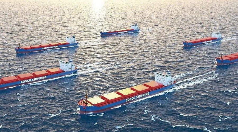 La compañía ha firmado el 30 de agosto un acuerdo de inversión, construcción y arrendamiento de 42 graneleros.