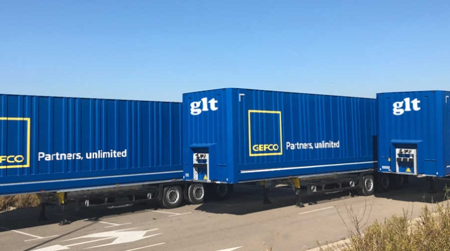 Gefco presenta los nuevos remolques para los tr&aacute;ficos a Marruecos tras la adquisici&oacute;n de GLT