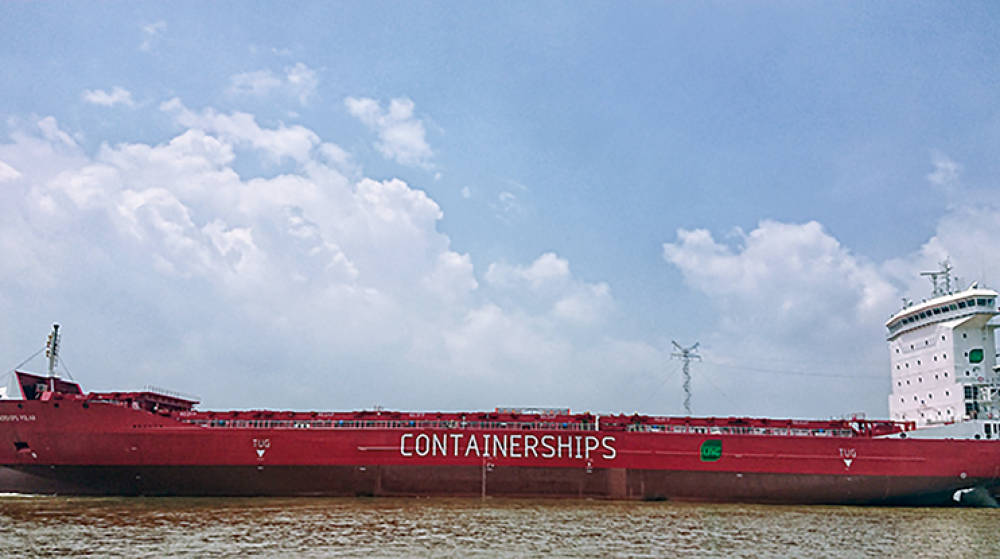 Containerships optimiza su servicio en el B&aacute;ltico e introduce su segundo buque con propulsi&oacute;n GNL