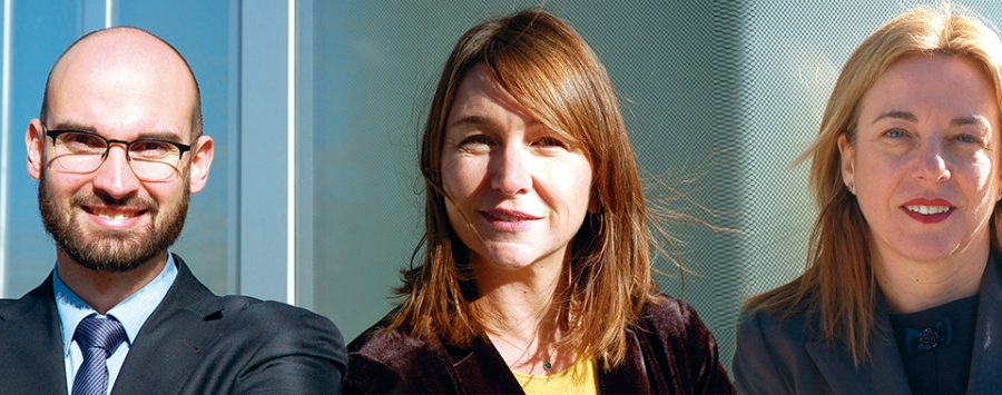 Albert Chiva, Alejandra Ayala y Yolanda Rojas, CEOs y co-fundadores de &Aacute;rea Digital Abogados.
