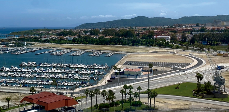 El Puerto de Algeciras activa hoy el carril LSP en el Acceso Norte que permitir&aacute; agilizar la salida de camiones.