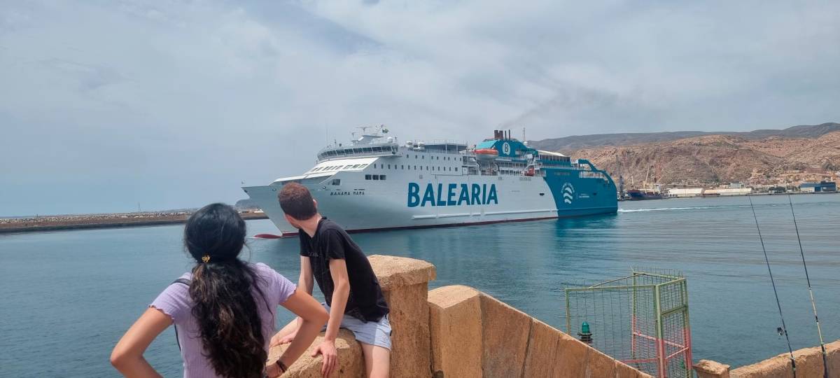 $!El tráfico del Puerto de Almería supera los 1,5 millones de toneladas hasta mayo