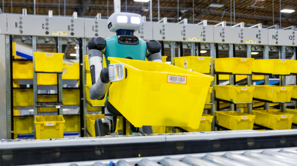 Amazon avanza en la robotización de toda su red logística